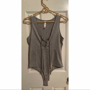 Gray bodysuit✨